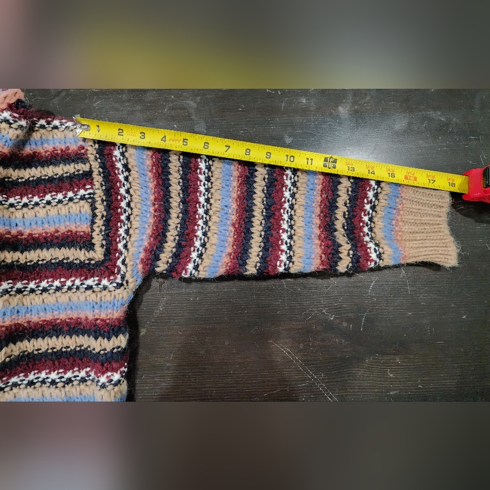 *SOLD* | ELSAMANDA | Italian Wool Sweater | Medium | Anthropologie - Picture 7 of 9
